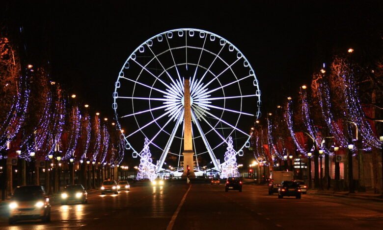 العجلة الكبيرة في ساحة الكونكورد