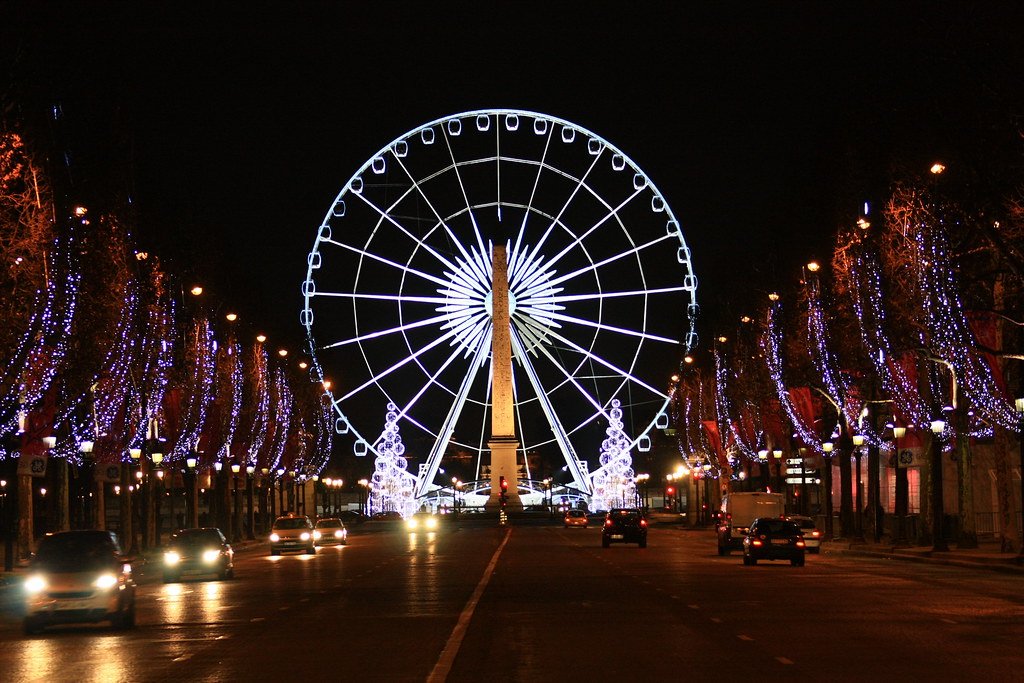 العجلة الكبيرة في ساحة الكونكورد